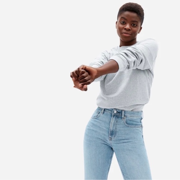 Everlane “the cheeky jean” size 27 light wash crop - Picture 3 of 9